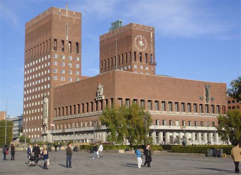 Free photo: Oslo City Hall - Architecture, Look, Tower - Free Download ...