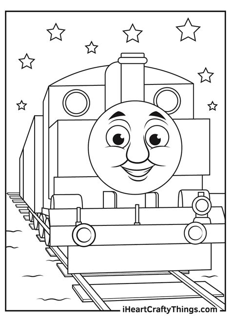 Easy Thomas Coloring Pages Coloring Pages