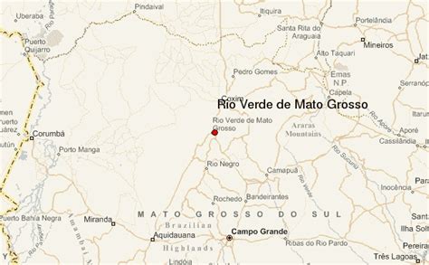 Rio Verde de Mato Grosso Location Guide