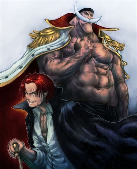 barbe-blanche-shanks | Image de one piece, Fond d'ecran dessin, One ...