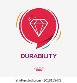 Creative Durability Icon Vector Sign Stock Vector (Royalty Free ...