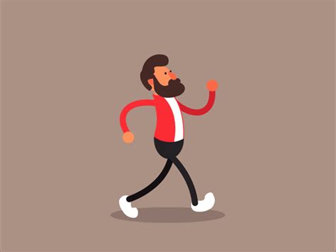 Walking Animation by Ethan Grove on Dribbble