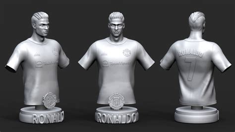 Ronaldo 3D Printable 3D model 3D printable | CGTrader