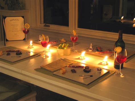 Candle Light Dinner Ideas - Musely