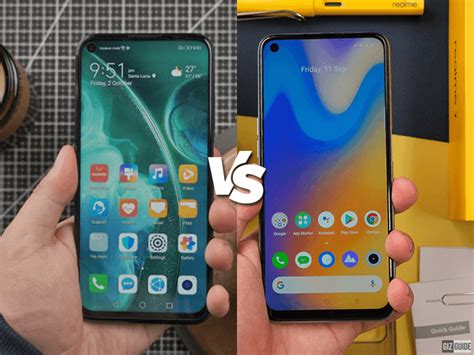 Huawei nova 7i vs realme 7 Specs Comparison