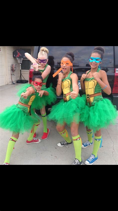 Ninja turtles girls costume ideas best friends Friend Costumes, Turtle ...