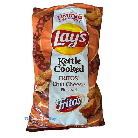 REVIEW: Lay's Kettle Cooked Fritos Chili Cheese Potato Chips - The ...