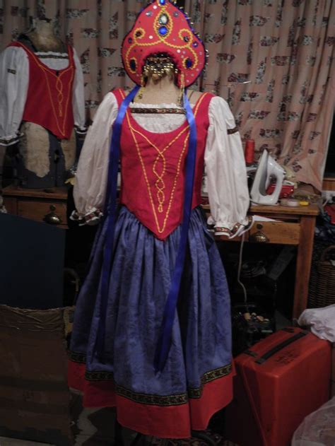 Russian doll costume for ballet concert, Ballet Costumes, Doll Costume ...