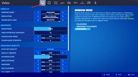 How to show FPS and Ping in Fortnite?