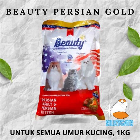 Jual Beauty persian gold 1kg. Makanan kucing super premium untuk semua ...