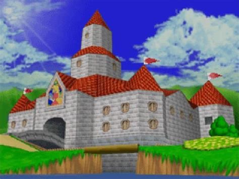 Peach's Castle (Super Mario 64 DS) by Banjo2015 on DeviantArt