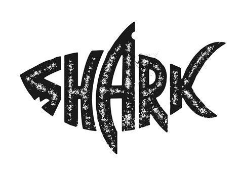 Grunge Shark Logo Design Vector 331080 Vector Art at Vecteezy