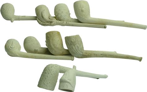 Auction 37 Preview | 969 | Antique Clay Pipes | Clay pipes, Clay, Antiques