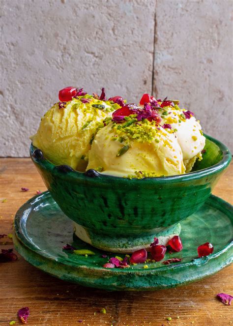 Saffron Ice Cream | Ice Cream Recipes | John Gregory-Smith