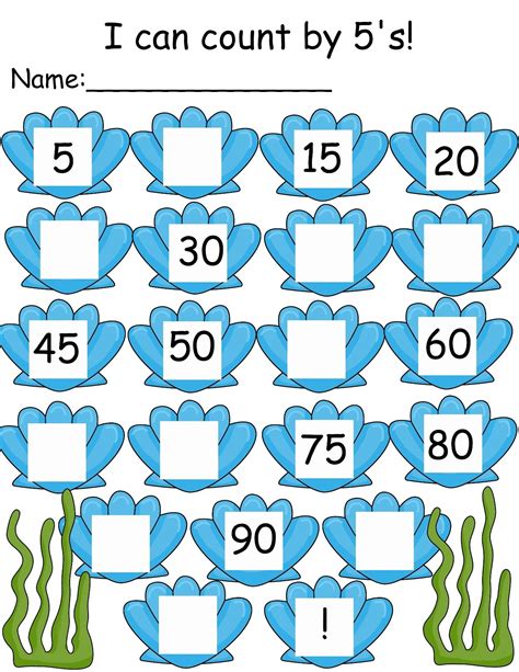 Printable Skip Counting