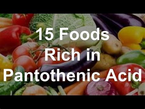 15 Foods Rich in Pantothenic Acid (Vitamin B5) - Foods With Pantothenic ...