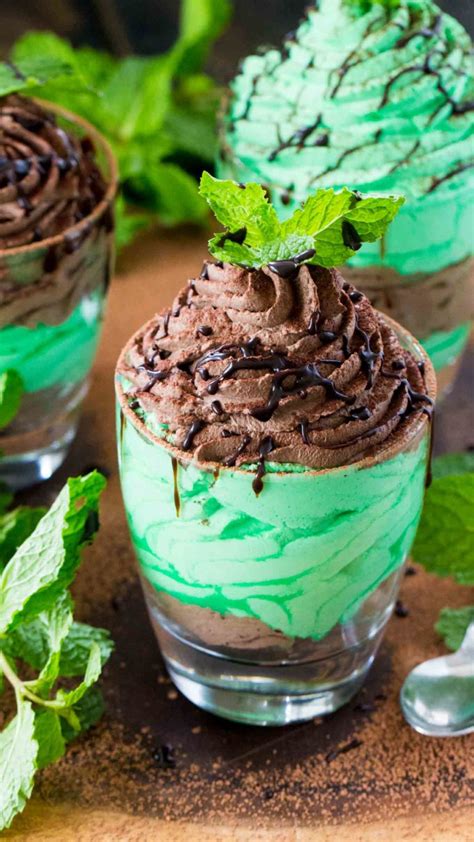 Easy Chocolate Mint Mousse [Video] - 30 minutes meals