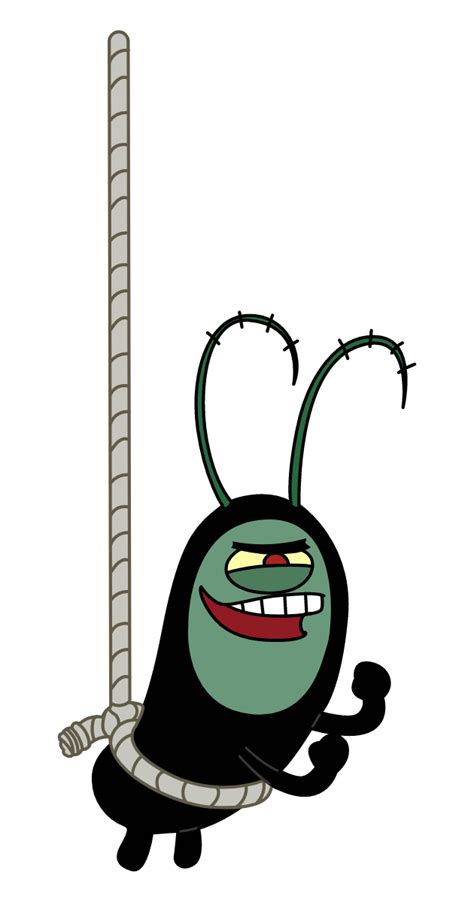 Plankton, the evil character from SpongeBob, is up to no good again ...