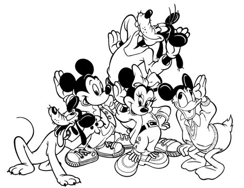 Mickey Mouse Clubhouse Coloring Pages - Best Coloring Pages For Kids