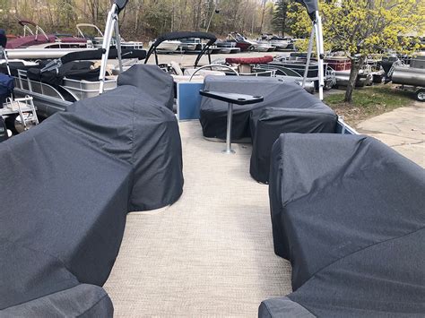 Bennington Pontoon Seat Covers - 2016 and newer — Puffin Boat Company