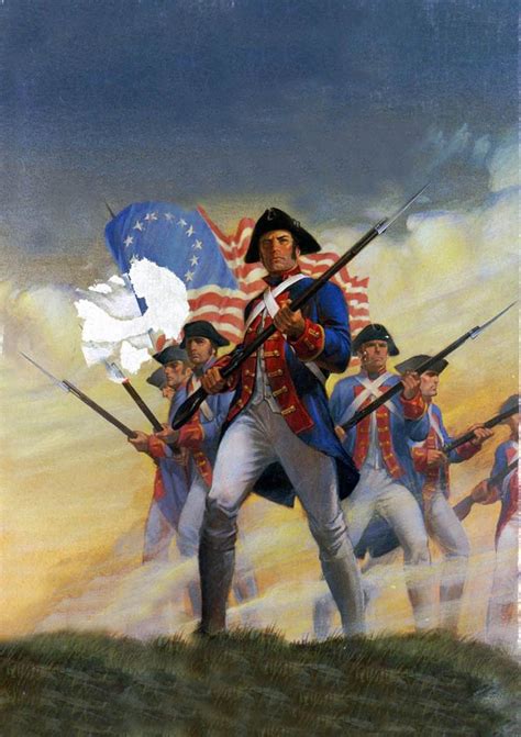 Drawings Of The Revolutionary War