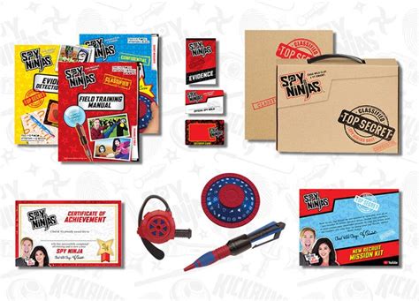 Home - Spy Ninjas | Spy kit, Ninja gadgets, Trading card binder