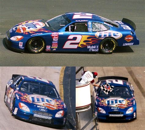 2000 #2 Rusty Wallace Miller Lite Harley Davidson Ford Winston Cup by ...