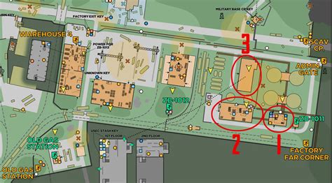 Tarkov: Guide to the Customs Map 2022 - Exits, Keys, Stashes & Loot