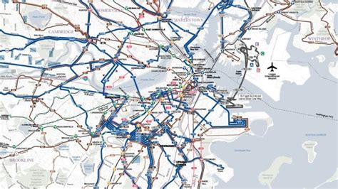 Here's how the proposed new MBTA bus map has changed