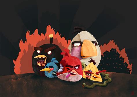 Angry Zombie Birds on Behance