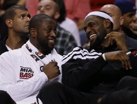 LeBron James happy to keep Dwyane Wade from everybody else