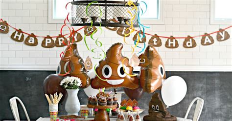 The Ultimate Poop Emoji Party Theme How-To Guide