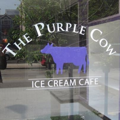 The Purple Cow Ice Cream CafÃ©