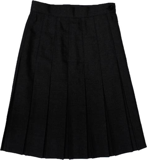 Bishop Justus Skirt Pleated - Charcoal - Graduates Schoolwear