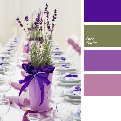 wedding in violet tones | Color Palette Ideas