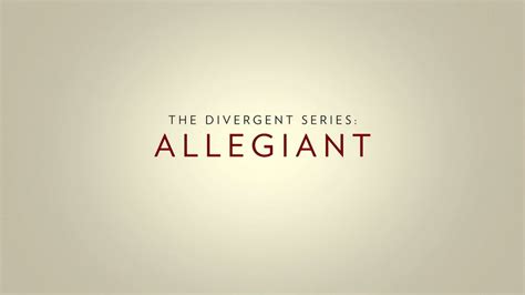 Allegiant | Film and Television Wikia | Fandom