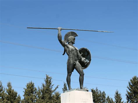 Leonidas statue 866351-Leonidas statue sparta greece