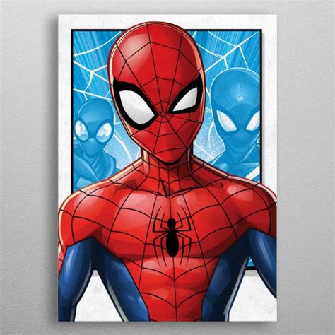 'Spider-Man' Poster by Marvel | Displate | Spiderman drawing, Spiderman ...