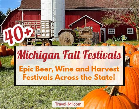 44 Michigan FALL FESTIVALS 2024 (Updated!) Fun Beer, Harvest Festivals