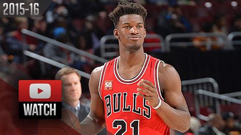 Jimmy Butler Full Highlights at 76ers (2016.01.14) - 53 Pts, Bulls Feed ...