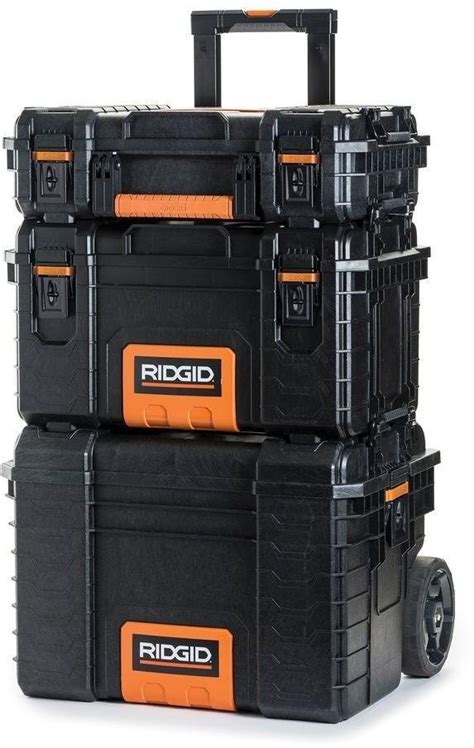 Portable Toolbox Cart Chest Quality Ridgid Rolling-Wheel Tool-Storage ...