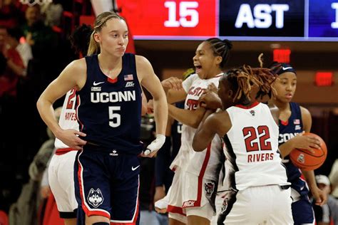 No. 2 UConn women's basketball team falls to unranked NC State