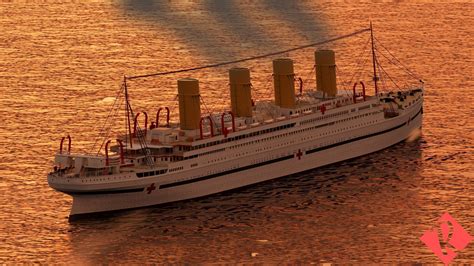 HMHS Britannic 3D model | CGTrader