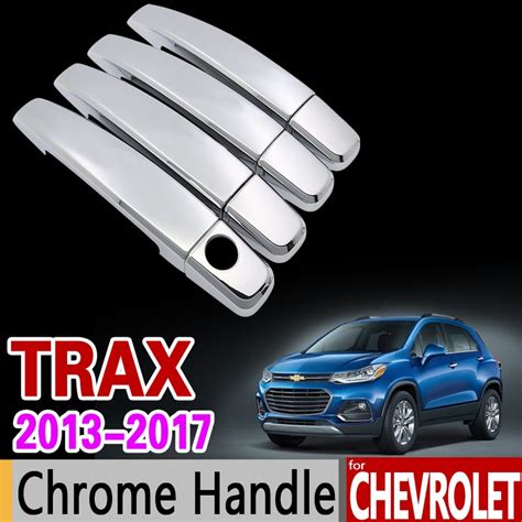 for Chevrolet TRAX Chrome Handle Cover Trim Set Tracker Holden 2013 ...