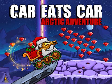 Game Car Eats Car: Arctic Adventure — play online free