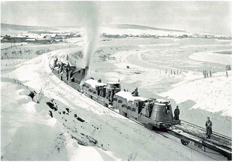 The armoured train "Zammurets" in service with the Czechoslovak Legion ...