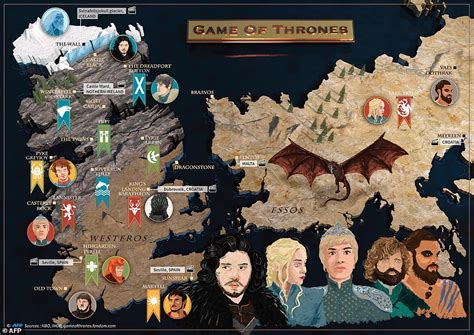 Best game of thrones map - squarerts