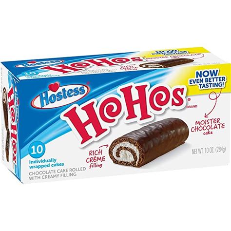 Hostess Ho Hos HO-HO Chocolate Cake Multipack, 10 oz: Amazon.com ...