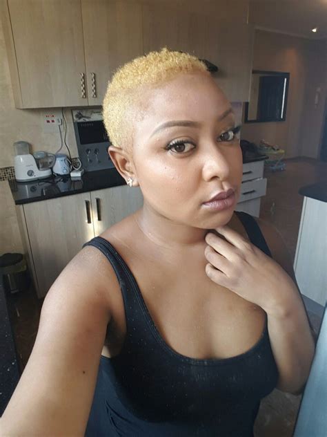 Short Bleached Hair for Black Women