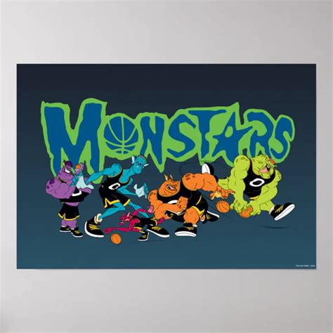 SPACE JAM™ Monstars Poster | Zazzle